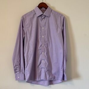 Eton Men's Light Purple Dress Shirt 16,41